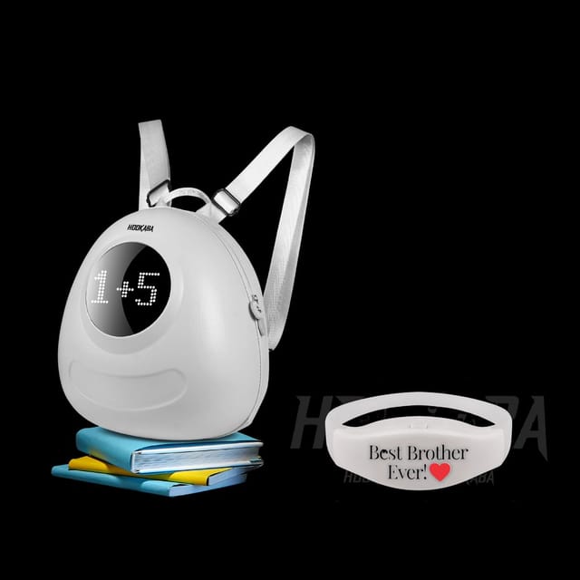 Hookaba Glow Buddy Kids LED Backpack With Music Sensing Rhythm Rakhi - Best Brother Ever