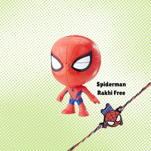 Hasbro Rubik's Crew Marvel Spiderman With Free Spiderman Rakhi