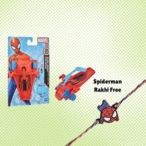 Hasbro Marvel Spider-Man Web Slinger With Free Spiderman Rakhi