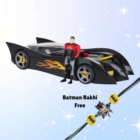 Funskool Batmobile With Free Batman Rakhi