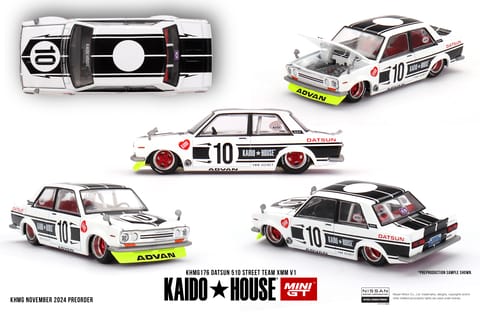 Mini GT 176 Kaido House Datsun 510 Street Team XMM V1