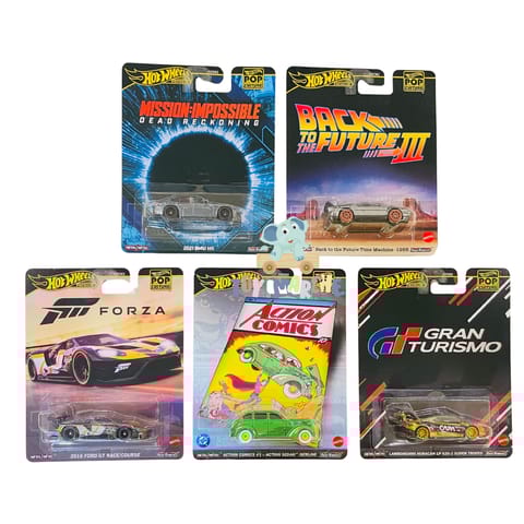 Hot Wheels Pop Culture 2025 - Set of 5