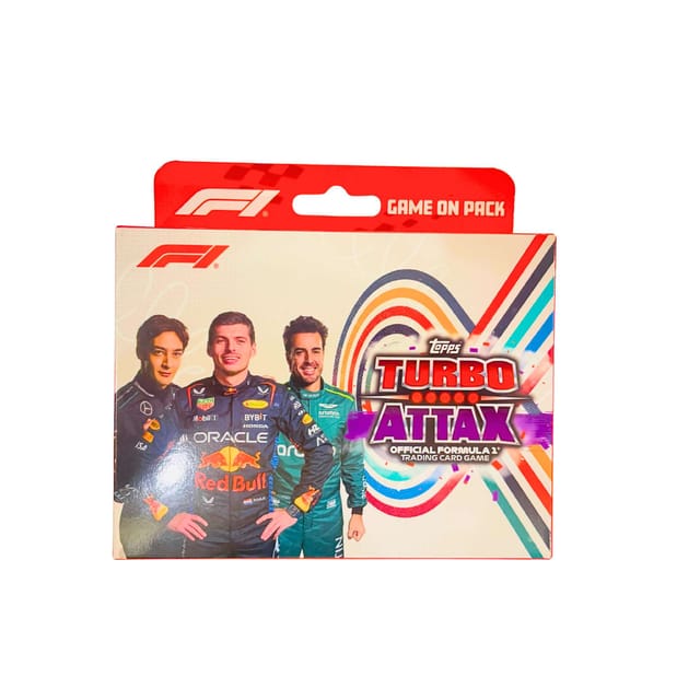 Topps Turbo Attax Official Formula 1 Trading Card Game - Game On Pack (30 Cards + Game Mat)