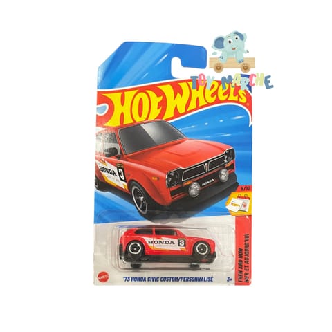Hot Wheels '73 Honda Civic Custom / Personnalise'