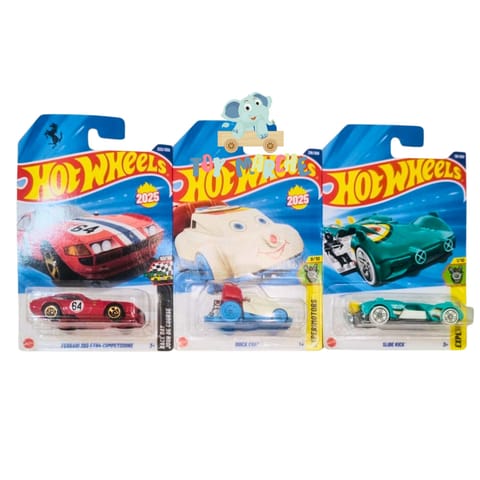 Hot Wheels Ferrari 365 GTB4 Competizione, Quick Chat And Slide Kick