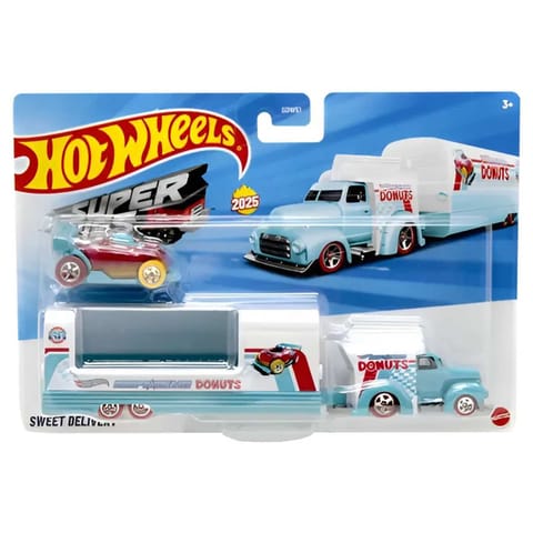 Hot Wheels Super Rigs Sweet Delivery Donuts