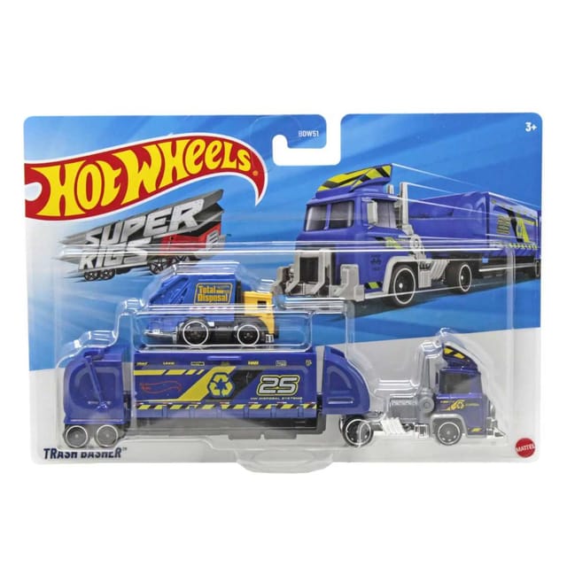 Hot Wheels Super Rigs Trash Basher