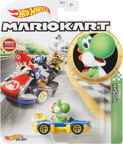 Hot Wheels MarioKart - Yoshi Mach 8