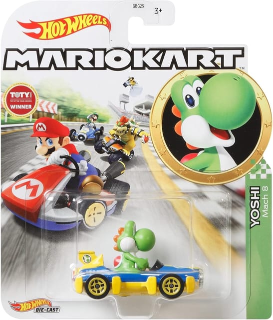 Hot Wheels MarioKart - Yoshi Mach 8