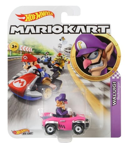 Hot Wheels MarioKart - Waluigi Badwagon
