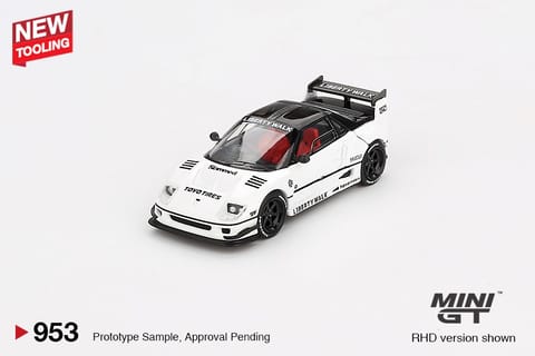 Mini GT 953 Mazda AZ-1 Liberty Walk LB40 White 2024 Tokyo Auto Salon