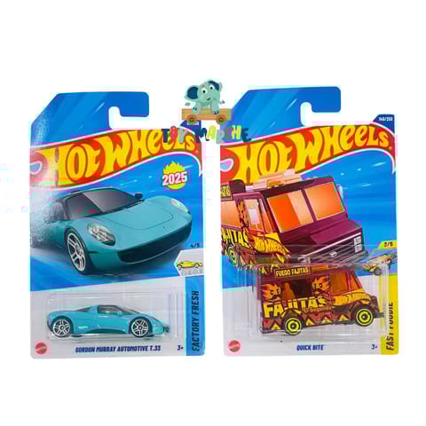 Hot Wheels Gordon Murray Automotive T.33 And Quick Bite