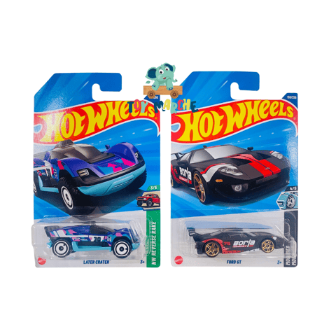 Hot Wheels Later Crater And Ford GT