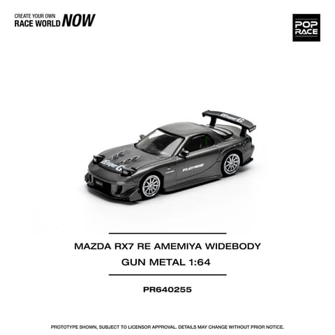 Pop Race Mazda RX7 Re-Amemiya Gun Meta PR640255