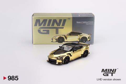 Mini GT 985 Nissan Z VeilSide FFZ400 Gold Chrome