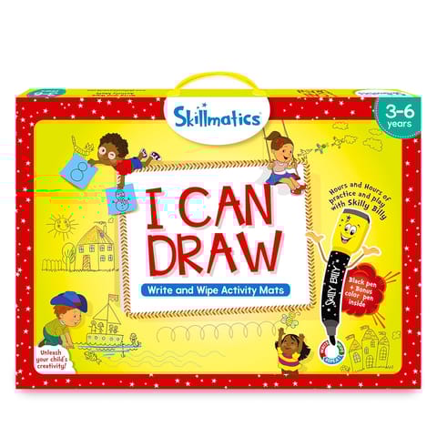 Skillmatics I Can Draw Write And Wipe Activity Mats
