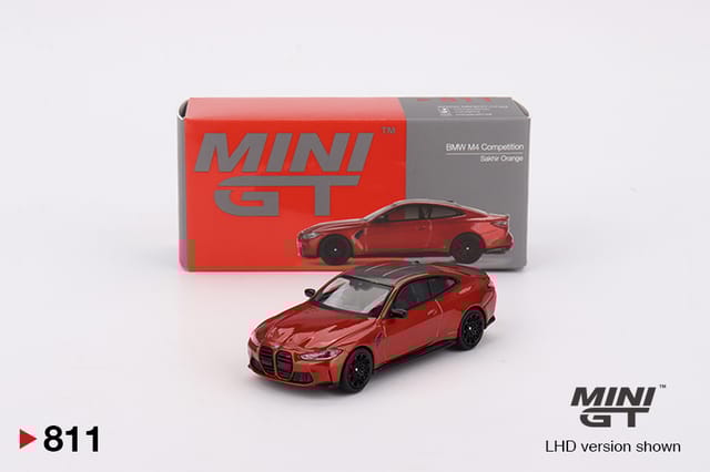 Mini GT 811 BMW M4 Competition (G82) Sakhir Orange