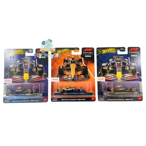 Hot Wheels Premium Formula1 F1 2024 - Set Of 3