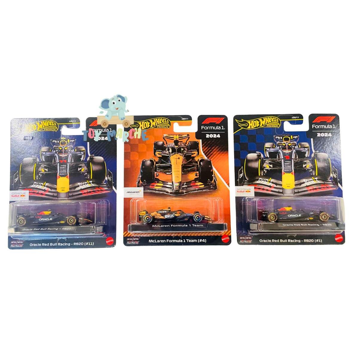 Hot Wheels Premium Formula1 F1 2024 - Set Of 3