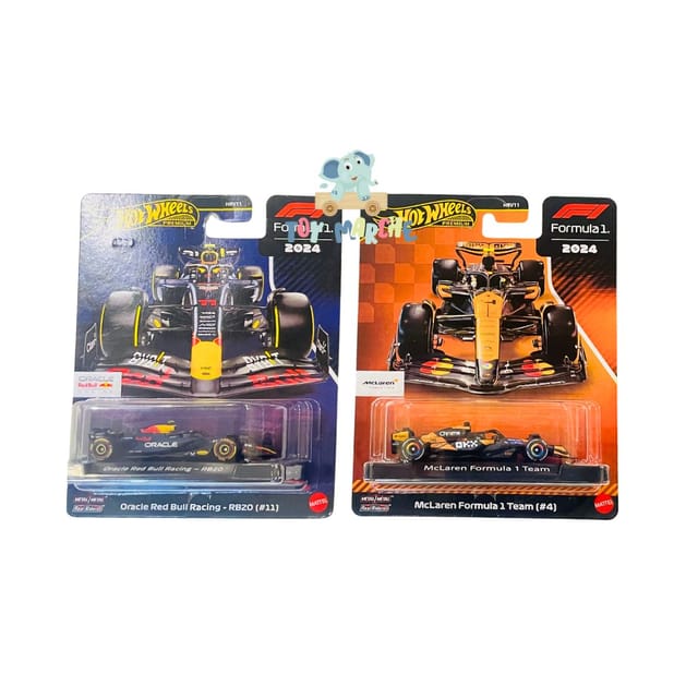 Hot Wheels Premium Formula1 F1 2024 - Set Of 2
