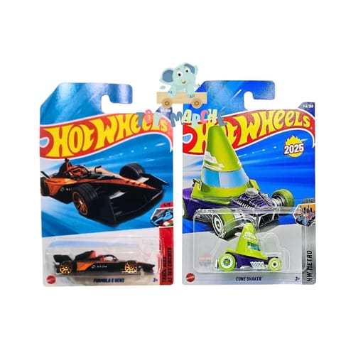 Hot Wheels Cone Shaker And Formula E Gen3