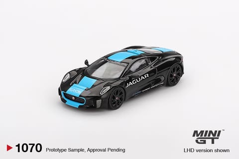 Mini GT 1070 Jaguar C-X75 Black