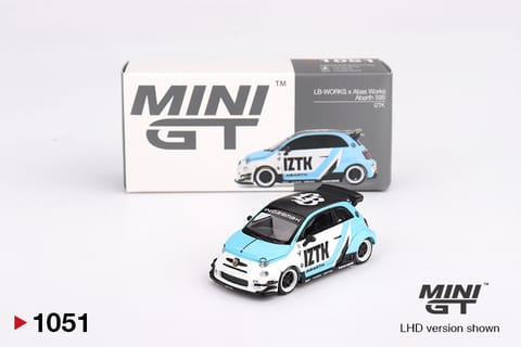 Mini GT 1051 Abarth 595 LB-WORKS x Abas Works IZTK