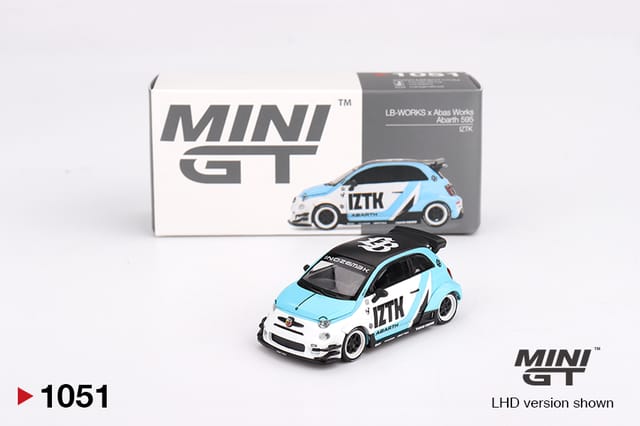 Mini GT 1051 Abarth 595 LB-WORKS x Abas Works IZTK