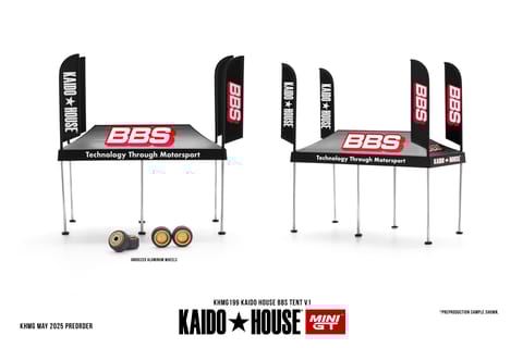 Mini GT Kaido House 199 BBS Tent V1