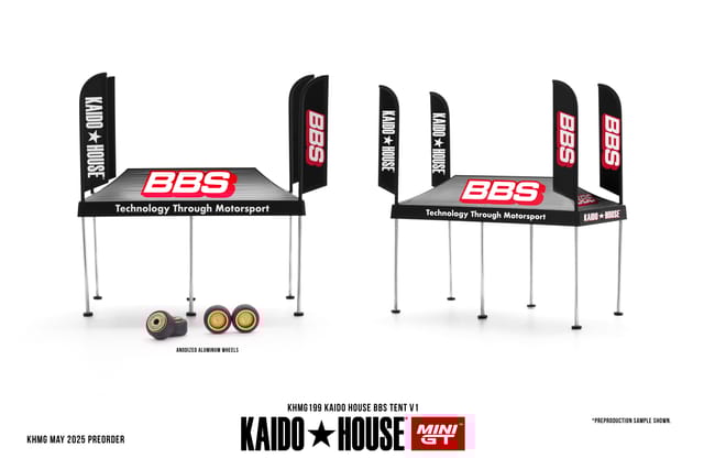 Mini GT Kaido House 199 BBS Tent V1