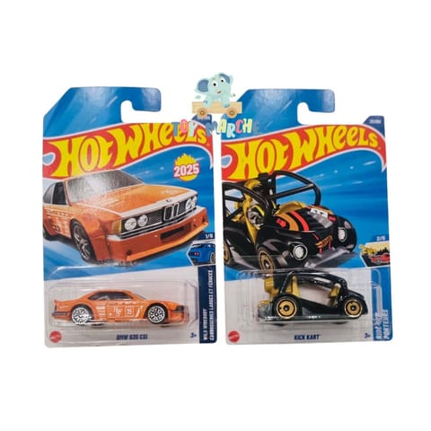 Hot Wheels BMW 635 CSi And Kick Kart