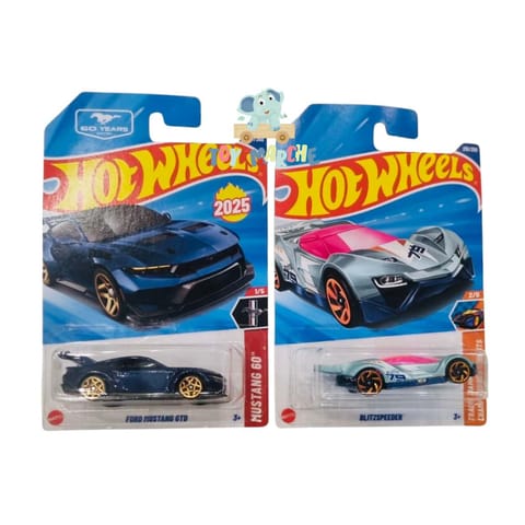 Hot Wheels Ford Mustang GTD And Blitzspeeder