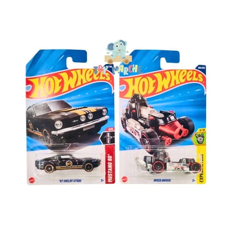 Hot Wheels '67 Shelby GT500 And Speed Driver
