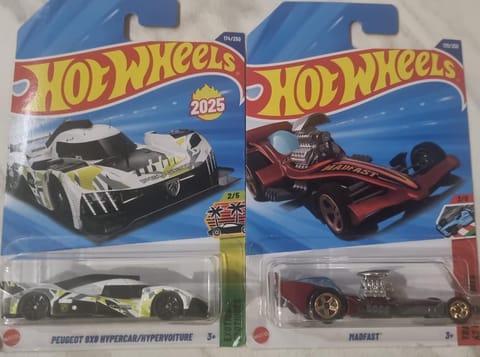 Hot Wheels Peugeot 9X8 and Madfast