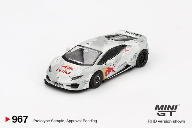 Mini GT 967 Lamborghini Huracan LB★WORKS ver. 2 Mad Mike NIMBUL