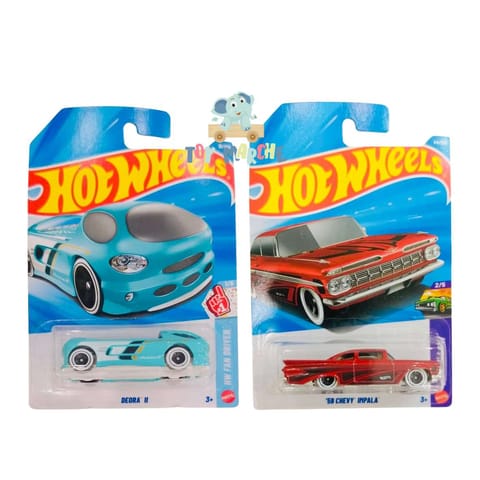 Hot Wheels Deora II And '58 Chevy Impala