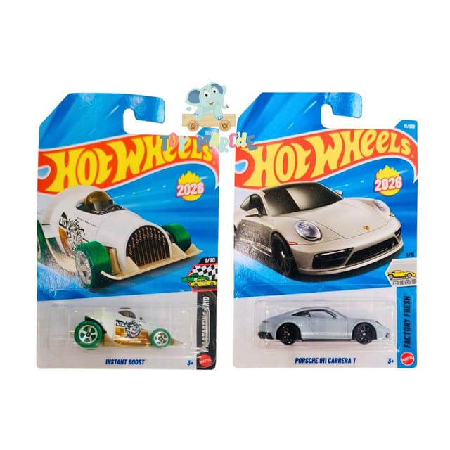 Hot Wheels Instant Boost And Porsche 911 Carrera T