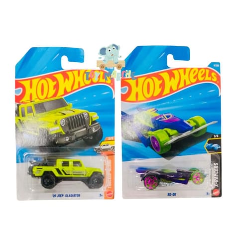 Hot Wheels RD-06 And '20 Jeep Gladiator
