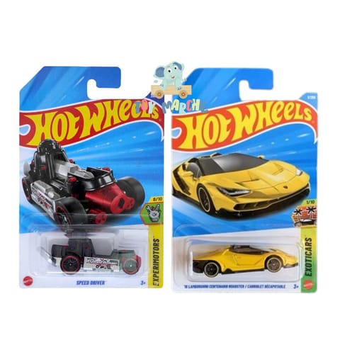 Hot Wheels Speed Driver And '16 Lamborghini Centenario Roadster / Cabriolet Decapotable