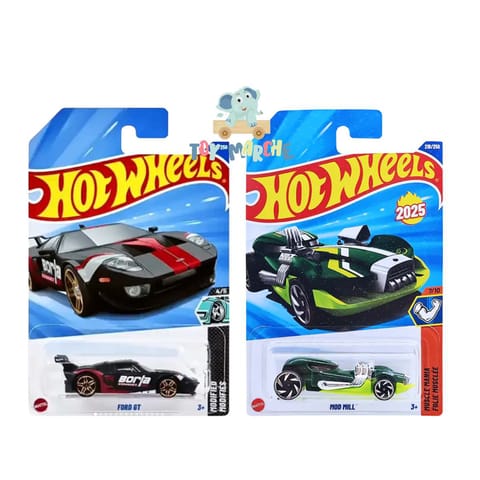 Hot Wheels Ford GT And Mod Mill