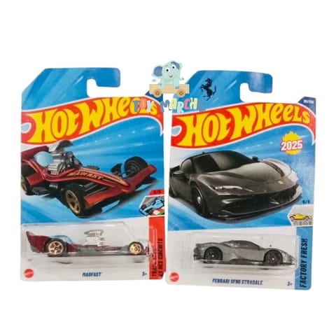 Hot Wheels Ferrari SF90 Stradale And Madfast