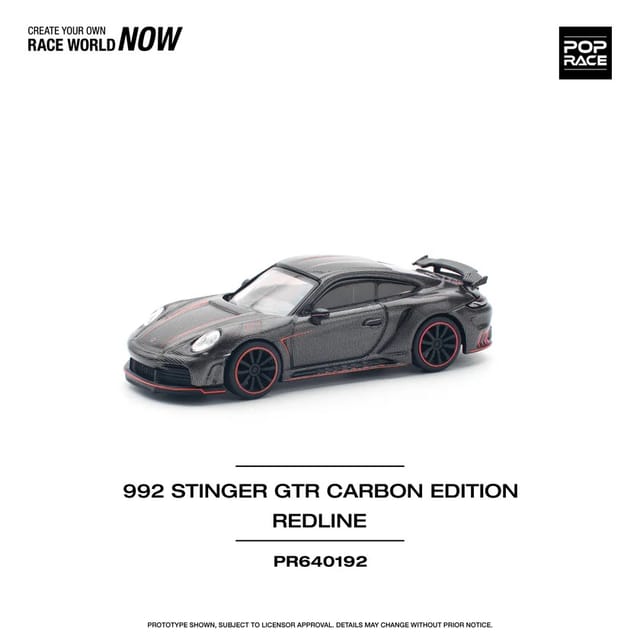 Pop Race 992 Stinger GTR Carbon Edition Carbon Edition PR640192