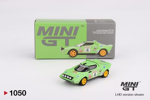 Mini GT 1050 Lancia Stratos HF #4 1979 Spanish Rally Champion