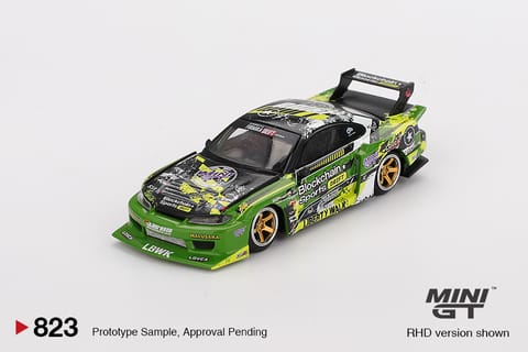 Mini GT 823 Nissan LB-Super Silhouette S15 SILVIA #555 V2 2024 Formula Drift Japan