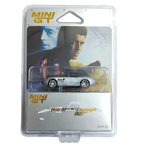 Mini GT 906 BMW Z8 The World Is Not Enough Blister Pack