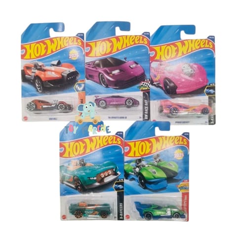 Hot Wheels Mod Mill, '94 Bugatti EB110 SS, Power Rocket, Monteracer, Super Twin Mill