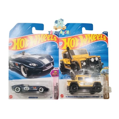 Hot Wheels RRRoadster And '15 Land Defender Double Cab