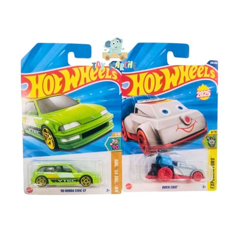 Hot Wheels '90 Honda Civic EF And Quick Chat