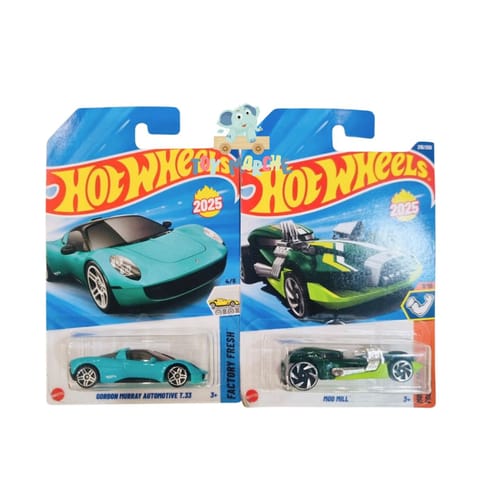 Hot Wheels Gordon Murray Automotive T.33 And Mod Mill