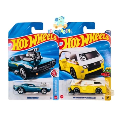 Hot Wheels Rodger Dodger And VW T3 Custom